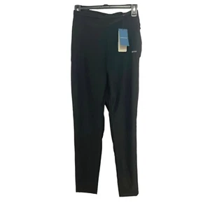 Pantaloni sauna BVV donna vita alta grandi nero argento allenamento brucia grassi nuovi con etichette - Foto 1 di 21