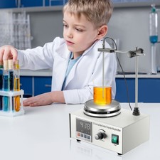 220V Display Digital Hotplate Magnetic Stirrer With Lab Plate Equipment Heating