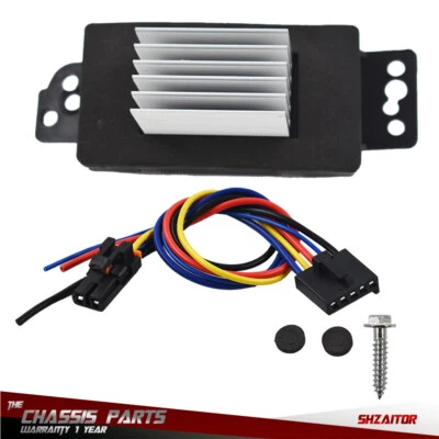 Heater Blower Motor Resistor w/ Harness For Chevrolet Impala 2006-2009 2010 2011 - Image 1 of 4