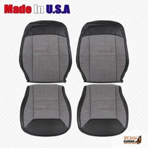2014 - 2024 For Ram ProMaster Front Bottoms & Tops Vinyl/Cloth Seat Cover Gray - Picture 1 of 6