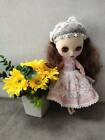 New Promotion Blythe ICY BJD Doll Clothes Dress Lace Pink Toy Girl Women