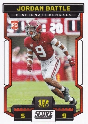 2023 Score - Rookies #386 Jordan Battle Rookie Card - Image 1 of 2