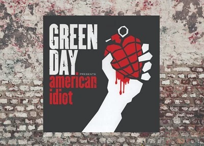 GREEN DAY AMERICAN IDIOT ALBUM COVER POSTER/PRINT ART A231
