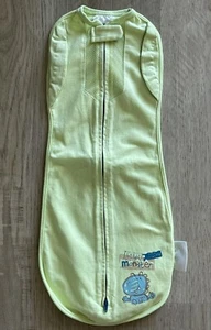 Convertible Woombie Baby Sleep Sack Green Little Monster Newborn 5-13 lb Swaddle - Picture 1 of 5