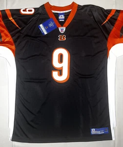 100% Authentic Reebok Cincinnati Bengals Carson Palmer Football Jersey NWT SZ 58 - Picture 1 of 7