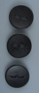 LARGE RUSTIC WOOD BUTTON - SET OF 3 - Picture 1 of 3