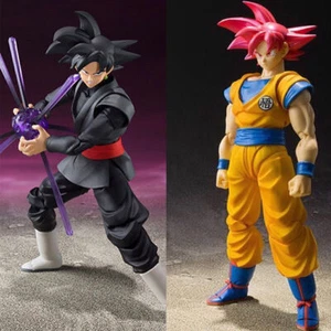 Figuras de acción Shf S.h. Figuarts Goku Black Dragon Ball Super Saiyajin Niños Regalos - Imagen 1 de 9