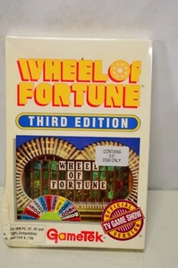 NEW Wheel of Fortune Third Edition IBM PC Computer Game by Gametek 3.5" - Picture 1 of 6