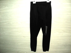 Nike Sweatpants Boys Size L Black Therma-Fit Track Performance Activewear - Picture 1 of 8