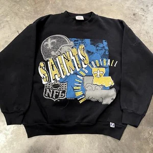 Logo 7 New Orleans Saints Football Sweatshirt - Picture 1 of 4