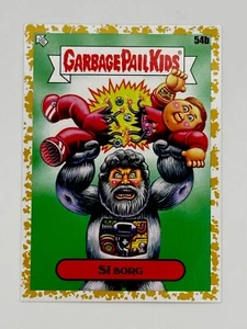 Garbage Pail Kids Intergoolactic Mayhem #54b SI BORG Gold Parallel 36/50 - Picture 1 of 3