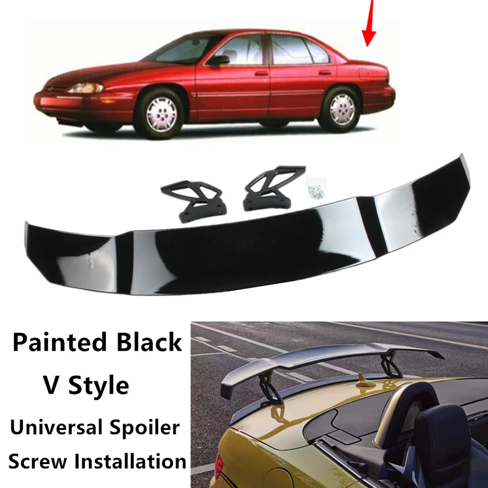 Universal Fit For Chevy Lumina 90-99 Racing Style Rear Trunk Lid Spoiler Wing Foto 1 de 4