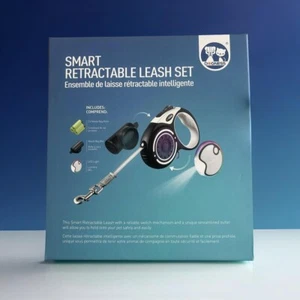 Smart einziehbare Hundeleine Set mit Licht & Taschenhalter - LED, robust, 10 Fuß. - Bild 1 von 3
