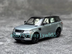 WHELART 1:64 2018 Silver Range Rover Sports SUV Model Diecast Display Car - Picture 1 of 6