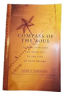 Vintage Compass Soul 52 Ways Intuition Guide You Life Your Dreams Paperback Book - Foto 1 di 6