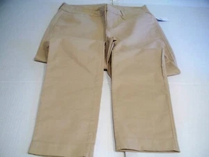 OLD NAVY PIXIE MID RISE DAMEN ANKLE HOSE 6 KHAKI NEU - Bild 1 von 8