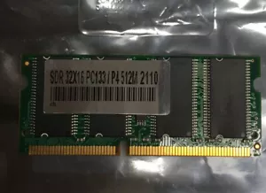 512MB SDR RAM 32X16 PC133 SO-DIMM pulled from Brother MFC-9840W Printer - Picture 1 of 3