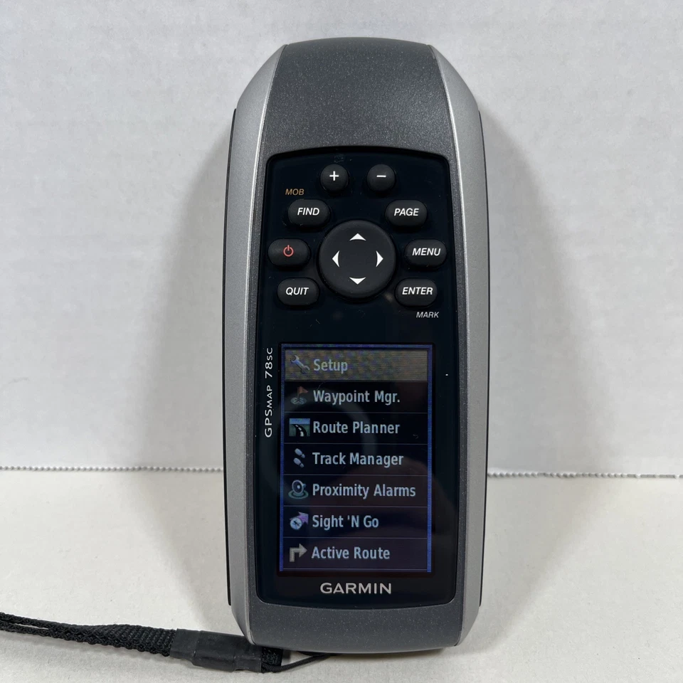 Garmin GPSMAP 78sc Handheld Waterproof GPS Receiver  - Image 1 of 4