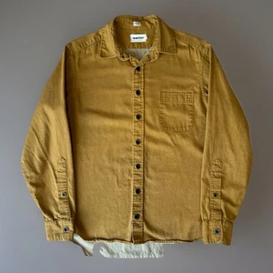 Taylor Stitch Shirt 40 Dark Khaki Collared Button Up California Workwear - Picture 1 of 8