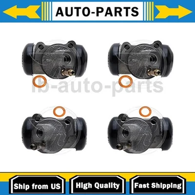 Front Rear Drum Brake Wheel Cylinder 4x Fits 1963-1964 Chevrolet C20 Pickup 4.8L - Image 1 of 4