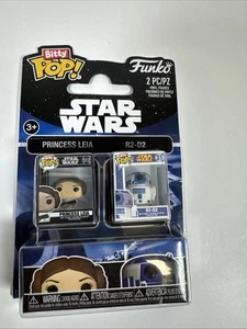 Funko Bitty Pop R2-D2 Princess Leia - Picture 1 of 4