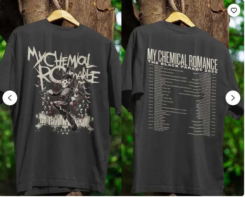 My Chemical Romance The Black Parade Tour 2026 Shirt - Image 1 of 1