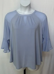 New York & Company ladies size XL blouse with pleats. - Picture 1 of 8