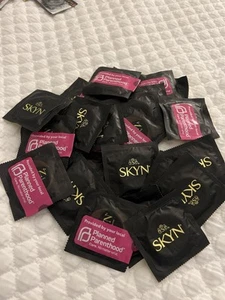 46 SKYN Original Natural Condoms Lubricated Latex-Free LOOSE QUANTITY 2027 - Picture 1 of 2