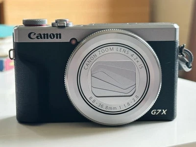 Canon PowerShot G7 X Mark III 20.1MP Silver Digital Camera - Brand New