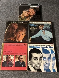 Reel To Reel Lot Wayne Newton Al Martino Jerry Vale Love Is Blue Till Greatest - Picture 1 of 16