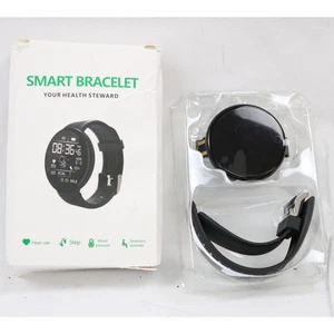 Smart Bracelet Your Health Steward Fitnessuhr, voller Touchscreen - Schwarz - Bild 1 von 7