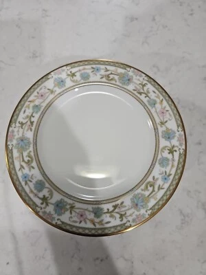 Noritake Sakura Pattern 9704 Bone China Set of 12 Bread Plates 6.5" Floral Mint - Image 1 of 4