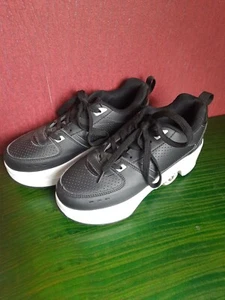 Sneakers mit Rollen, Größe 38, schwarz - weiß, selten getragen - Bild 1 von 8
