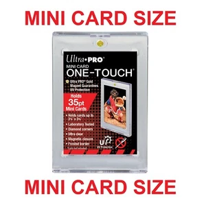 Ultra PRO MINI CARD One-Touch Magnetic Display Holder Protector - Picture 1 of 3