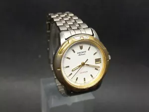 Vintage Wrist Watch Orient Titanium,Japan Automatic Watch,Rare Japanese Watch - Picture 1 of 10