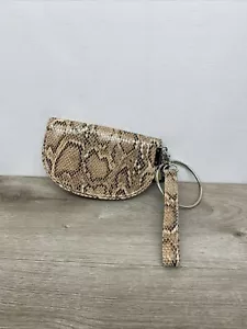 Pochette da polso Wild Fable stampa serpente - nuova con etichetta - pochette - 2 cinturini - Foto 1 di 7