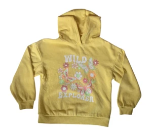 Primark Kids Girl's Hoodie Color Yellow Size 7-8 years old 100% Cotton - Picture 1 of 10