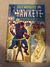 Marvel SOLO AVENGERS, HAWKEYE #2 ~ 1st Appearance Of Trick Shot In Costume A