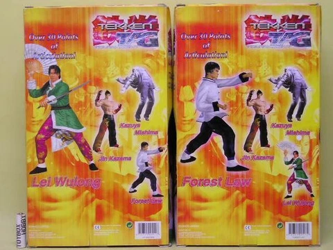 Tekken RayOolong & ForrestLowe 12 Figure Cover
