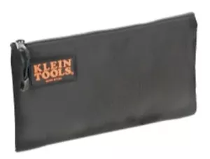 Klein Tools Black Cordura Ballistic Nylon Tool Bag w/ Zippered Pocket 5139B New - Picture 1 of 3