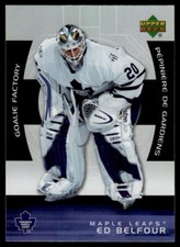 2005-06 Upper Deck McDonald's Goalie Factory Ed Belfour Toronto Maple Leafs