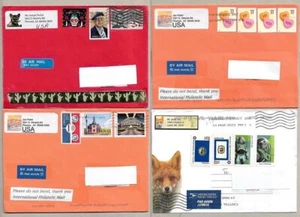 USA 4 AIRMAIL - COVER - STAMPS - Picture 1 of 1