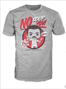 Camiseta Funko Pop Seinfeld No Soup For You Soup Nazi - Talla XL - Imagen 1 de 3