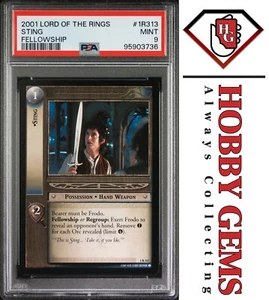 STING PSA 9 2001 Decipher LOTR Fellowship of the Ring 1R313 - Picture 1 of 2