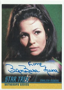 Star Trek The Original Series TOS Season 2 Autograph Card A43 Barbara Luna - Picture 1 of 2