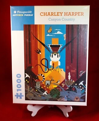Charley Harper: Canyon Country - 1000 piece  Fine Art Puzzle Pomegranate NEW - Image 1 of 2