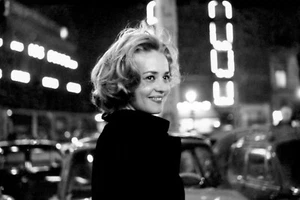 Photo Jeanne Moreau 1957 tirage numéroté limité Vincent Rossell - Bild 1 von 5
