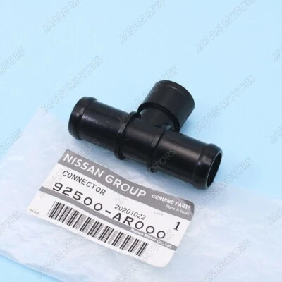 Genuine Nissan 350Z Infiniti FX35 M37 Q45 Q50 Q70 M56 M35  Heater Hose Connector - Image 1 of 4