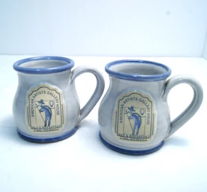 Juego de 2 tazas de cerámica Deneen Nuevo México Taos American Artists Gallery House LEER - Imagen 1 de 17
