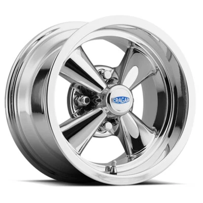 CRAGAR 401C S/S Golf Carts Rim 12X7 4X101.6 Offset -6 Chrome (Quantity of 4) Foto 1 de 2